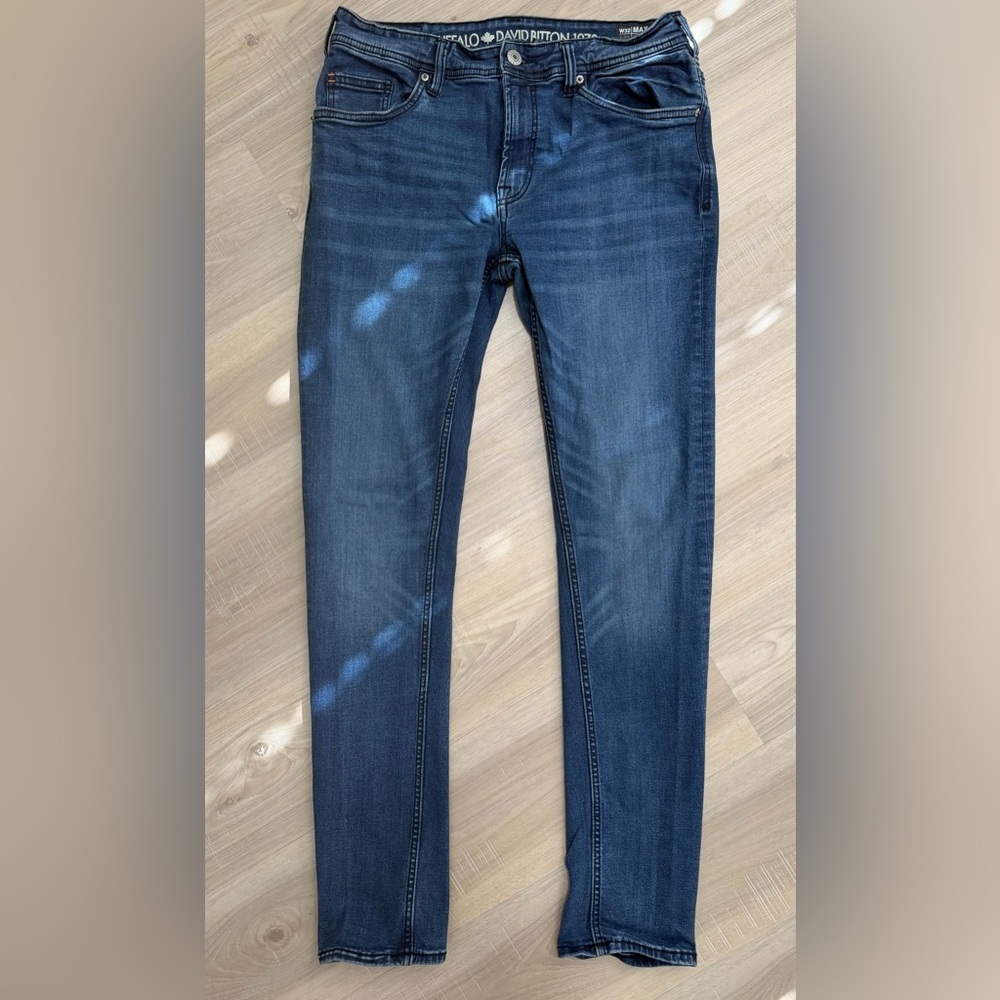 Buffalo David Bitton Skinny Max Stretch Denim Jeans. Sz 32/32